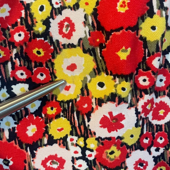 Kate Spade Saturday Everday Red Floral Shift Mini Dress Size 2 (XS) - Picture 8 of 8